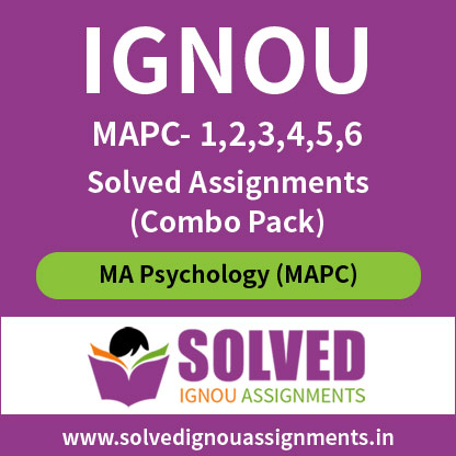 ignou ma psychology 1st year assignment